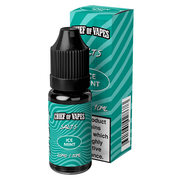 Ice Mint Menthol 10ml available in 10 and 20mg Chief of Vapes