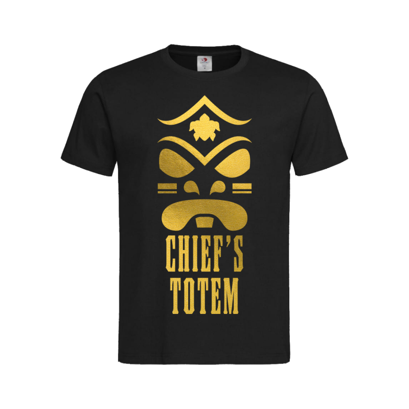 Chief's Totem Black Tee